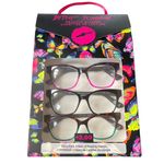 Betsey Johnson 3 Pack Reading Glasses Multi Color Strength +2.00 Photo 0