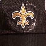 47 Brand 47 Black and Gold Baseball Hat with Sequin Logo Photo 1