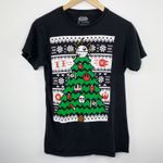 Fifth Sun Star Wars x Death Star Ugly Christmas Tree TShirt Women's Size Small S Photo 2