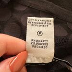 Diane Von Furstenberg  black long sleeve silk knit duster robe size P Photo 6