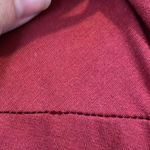 SheIn  Midi Berry Red V-Neck Tank Dress Front Tie | Size Medium Photo 6