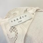 Sandro PARIS Camelia Crocheted Lace Mini Dress Photo 5