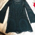 Free People Dark Teal Lace Dress Photo 1