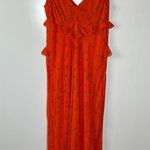 Urban Outfitters  Heidi Floral Print Maxi Dress Size Medium Photo 7