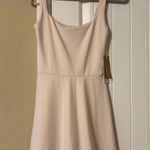 Reformation Cream Athletic Dress Photo 1