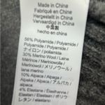 J.Crew  S Sparkle Soft Merino Wool Alpaca Blend Gray Crew Neck Pullover Sweater Photo 6