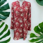 Forever 21  Tops Womens
Small Long Sleeve Floral Roll
Tab Casual Blouse Photo 1