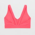 Aerie OFFLINE By Real Me Open Back Sports Bra in Tropadelic Pink Women’s Size XL Photo 3