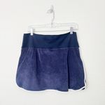 Aerie [Offline by ] Navy Blue Hole in One Terry Cloth Mini Skort NWT Size Large L Photo 7