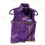 Patagonia  Women’s Purple Plush Zip Up Fleece Vest Size Small Photo 7