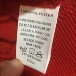 XTaren  Red Crewneck Gold Sequins on Black Sleeves Sz S XC Photo 4