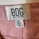 BDG NWT  Urban Outfitters 5 Pocket Linen Mix Pants in Pink Size XL Photo 6