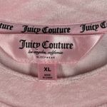 Juicy Couture Tank Top Pink Rhinestone Juicy Velour XL Sleepwear Sleeveless Y2K Photo 4