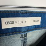 ASOS high Rise ankle Skinny Jeans Size 32/30 Photo 2