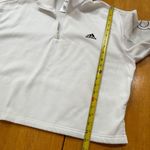 Adidas Plus 2X Crop Training White Pullover Zip Track Cozy Sweater Fleece Photo 10