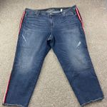 INC International Concepts Womens Size 24W Skinny Leg Blue Denim Retro Casual Photo 0