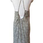 Lacausa Yellow Leopard Midi Strappy Dress Size Medium Photo 2