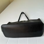 Tory Burch Perry Pebbled Leather Tote Bag Black Large Photo 3