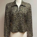 Finity Studio Animal Print Jacket Size 10 Photo 0