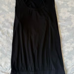 Beyond Yoga  | Open back Black Tank Long Top Photo 0