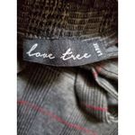 Love Tree Pants Women Large Gray Plaid Pull On Stretch Straight Leg Trouser Belt Photo 2