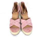 Lisa Vicky Women's Gemi Platform Wedge Sandal Size 9 Dusty Pink Photo 1