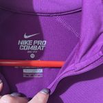 Nike  Pro Combat Dri-Fit 1/4 Zip Livestrong Purple Compression size xS. Photo 3