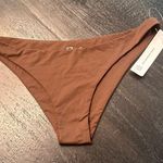 Revolve Riot Swim Jax Bikini Bottom in Chocolate Brown Sz S Photo 1