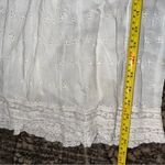 Love Shack Fancy  Women’s Size 4 White Jullian Eyelet Long Sleeve Mini Dress Photo 11