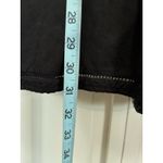 Guess  Black Shorts Romper Size Large‎ Long Sleeve V Neck Elastic Waist Keyhole Photo 2