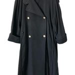 Jil Sander 100% Cashmere Oversized Long Coat in Charcoal Gray Size 36 DE 6 US Photo 0