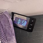 Apt. 9  Womens  Button Down Blouse Size 1X Lavender Diamond Print Casual Flowy Art Photo 12