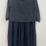 Just living  Chic Black and Gray Dress Photo 0