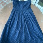 Gap  strapless navy blue dress sz 4 Photo 3