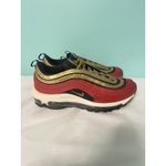 Nike  Air Max 97 "Gold Sequin" Red Black‎ Women's Size 7.5 Red S-308 Photo 2