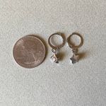 Handmade funky grunge y2k simple mini stainless star earrings 🌙 Photo 6