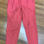 The Limited The‎  Pants Womens 4 Coral Pink Stirrup High Waisted Skinny Ankle Vintage Photo 0