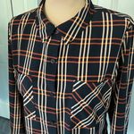 Sanctuary  Plaid‎ Button Up Blouse Photo 1