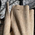 Michael Kors MICHAEL V Neck Cream Sweater Photo 5