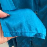 Bryn Walker  Teal Button-Up Top Photo 2