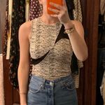 Urban Outfitters Mesh Cutout top Photo 2