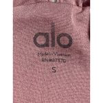 Alo Yoga Dusty Purple V Neck Racerback Workout Running Athletic Crop Top Size S Photo 2