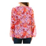 Skies Are Blue  Walk On By Floral Blouse Lavender Top‎ Boho Women Size Small New Photo 3