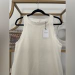 Few Moda NWT Maeve Cotton Dress size Medium cotton scalloped mini white Photo 4