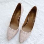 Michael Kors Dorothy Flex pump heels embossed leather size 6 color soft pink Photo 2