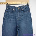 Madewell NEW  Baggy Straight Jeans in Dark Worn Indigo Wash, 26‎ Photo 4