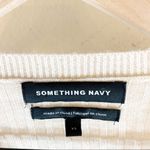Something Navy  Front Knot Sweater Photo 3