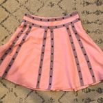 Zac Posen  for Target Pink Flared Snap Circle Skirt Photo 0