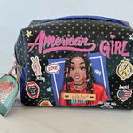 Nicole Lee Nikky By Cosmetic Pouch Bag American Girl Black/Navy Photo 0