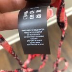 Proenza Schouler  Watermelon Coral Red/Black String Bikini Photo 4